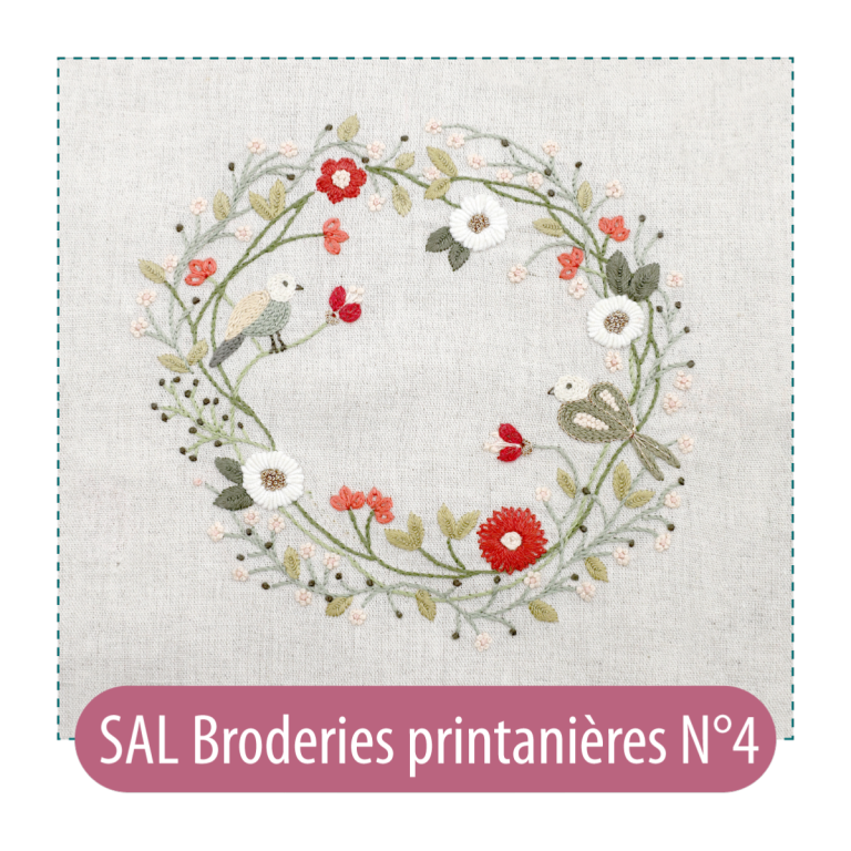Broderies printanières n°4