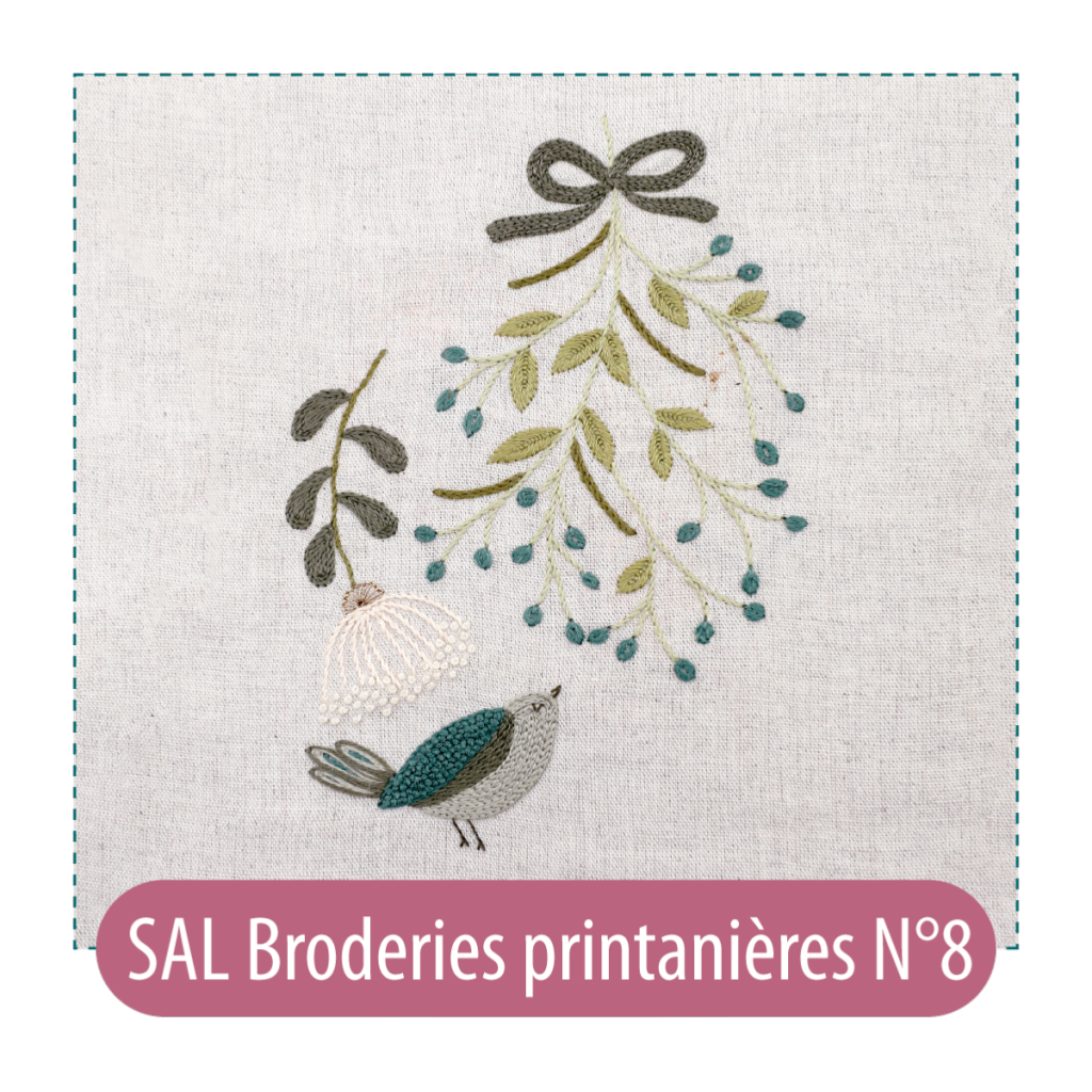 Broderies printanières n°8