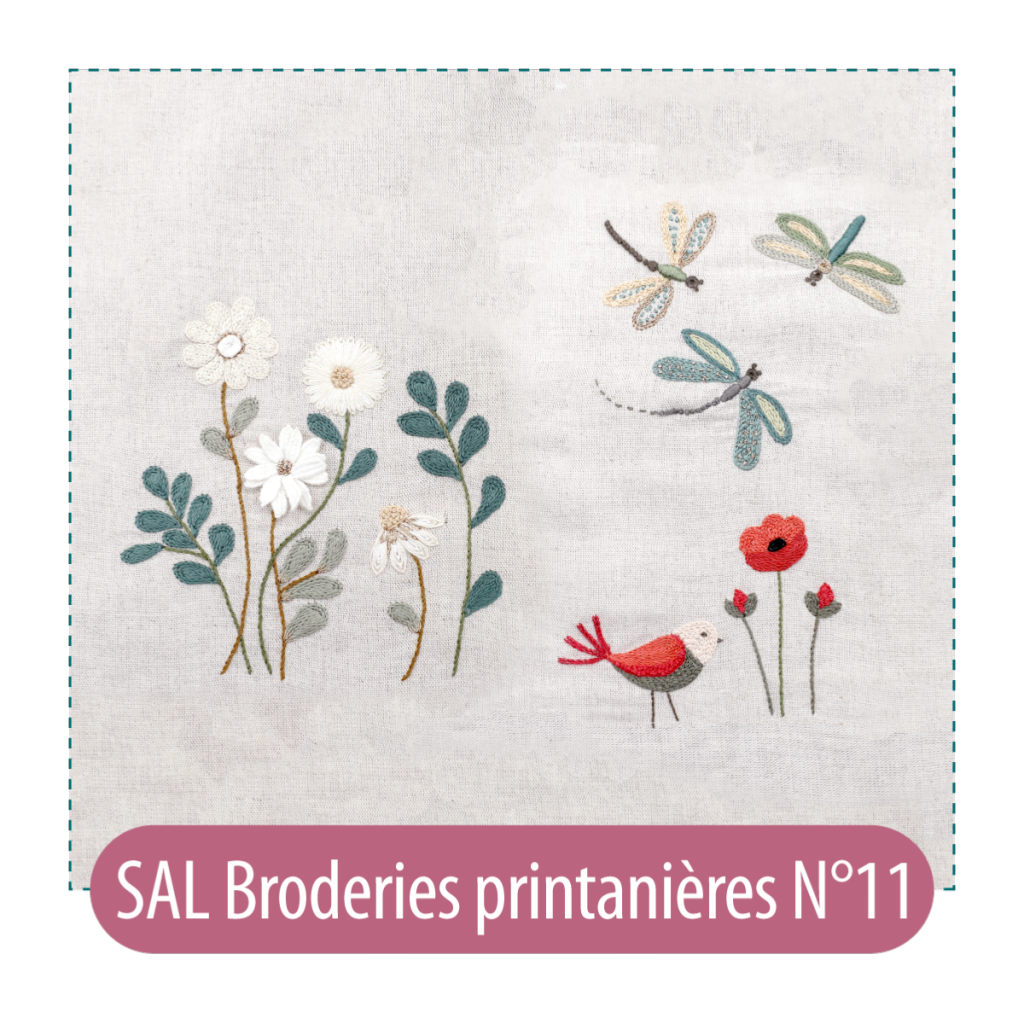 Broderies printanières n°11