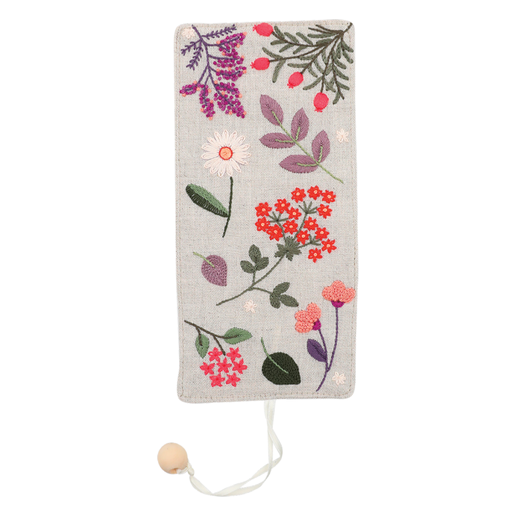 Marque-page fleuri - Paula