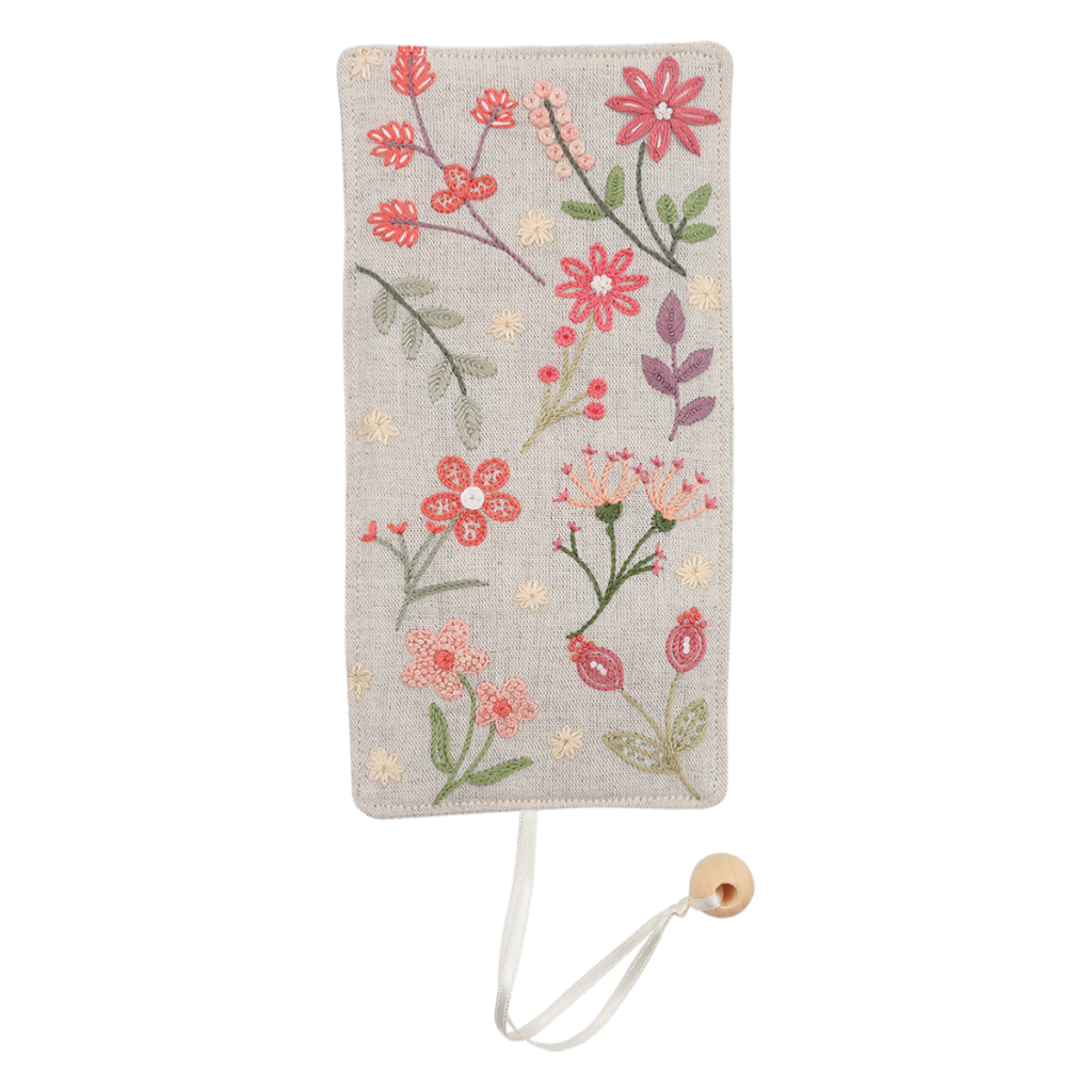 Marque-page fleuri - Morgane