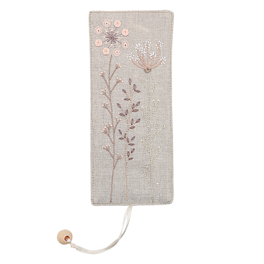 Marque-page fleuri - Paulette