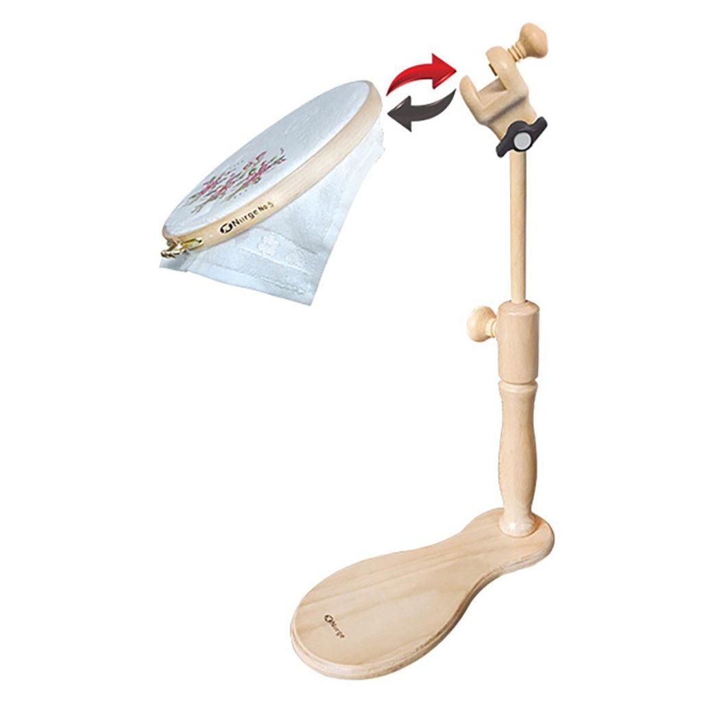 Petit support à broder réglable 32-48 cm