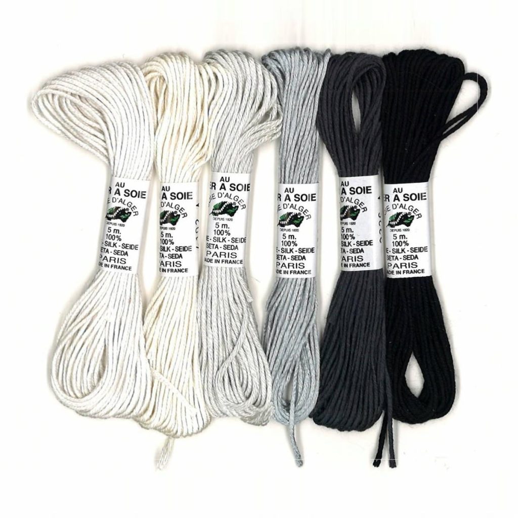 Soie d'Alger - Noir & Blanc