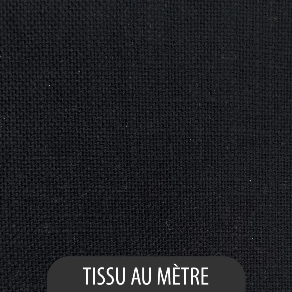 Métis aspect lin Noir - Mètre